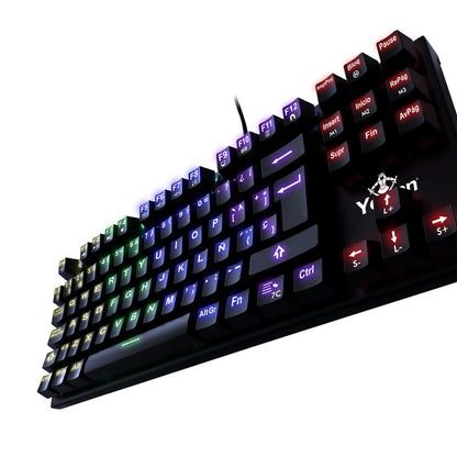 TECLADO GAMER ME SWAZ RGB Yeyian SPARK SERIE 2000