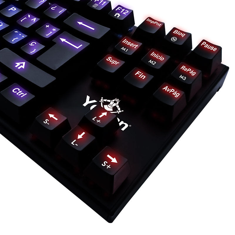 TECLADO GAMER ME SWAZ RGB Yeyian SPARK SERIE 2000