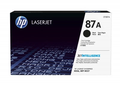 Tóner HP 87A - CF287A, Negro