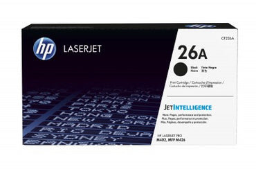 Tóner HP 26A - CF226A, Negro