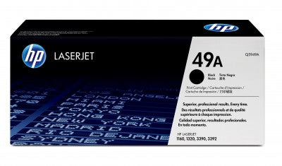 Tóner HP 49A - Q5949A, Negro