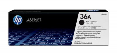 Tóner HP 36A - CB436A, Negro