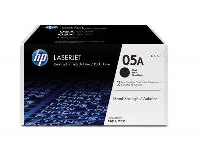 Tóner HP 05AD - CE505D, Negro
