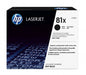 Tóner HP 81X - CF281X, Negro - Alto rendimiento