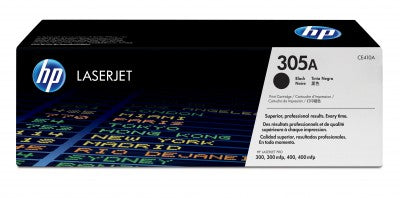 Tóner HP 305A - CE410A, Negro