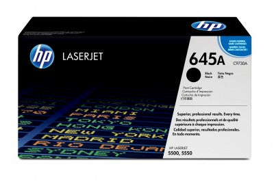 Tóner HP 645A - C9730A, Negro