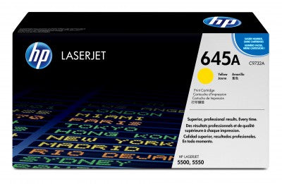 Tóner HP 645A - C9732A, Amarillo