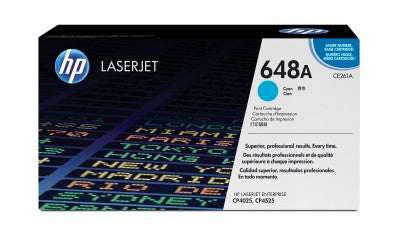 Toner HP 648A - CE261A, Cian