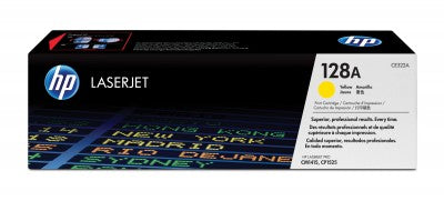 Toner HP 128A - CE322A, Amarillo