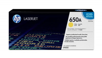 Tóner HP 650A - CE272A, Amarillo