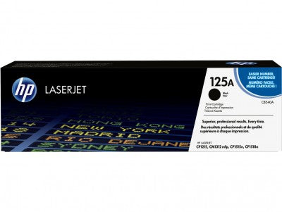 Tóner HP 125A - CB540A, Negro