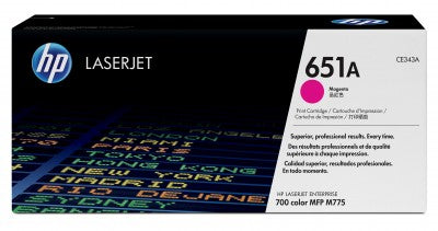 Tóner HP 651A - CE343A, Magenta
