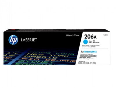 Tóner HP 206A - W2111A, Cian