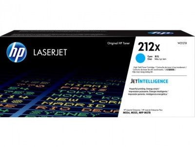 Toner HP 212X - W2121X, Cian - Alto rendimiento