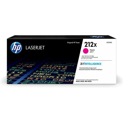 Toner HP 212X - W2123X, Magenta - Alto rendimiento