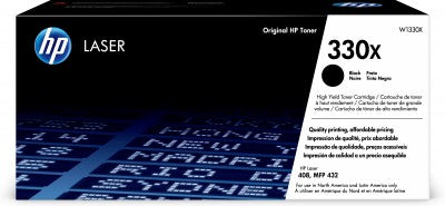 Tóner HP 330X - W1330X, Negro - Alto rendimiento