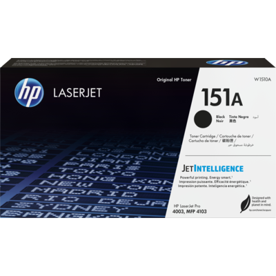 Tóner HP 151A - W1510A, Negro
