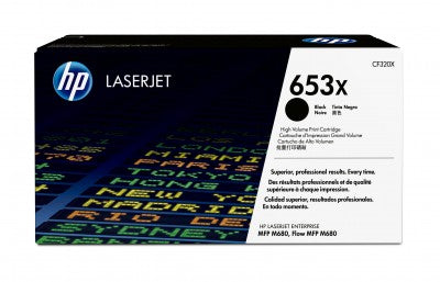 Tóner HP 653X - CF320X, Negro - Alto rendimiento