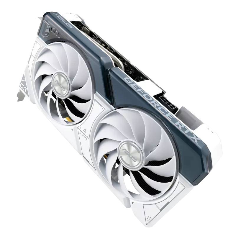 Tarjetas de Video ASUS DUAL-RTX4060-O8G-EVO-WHITE