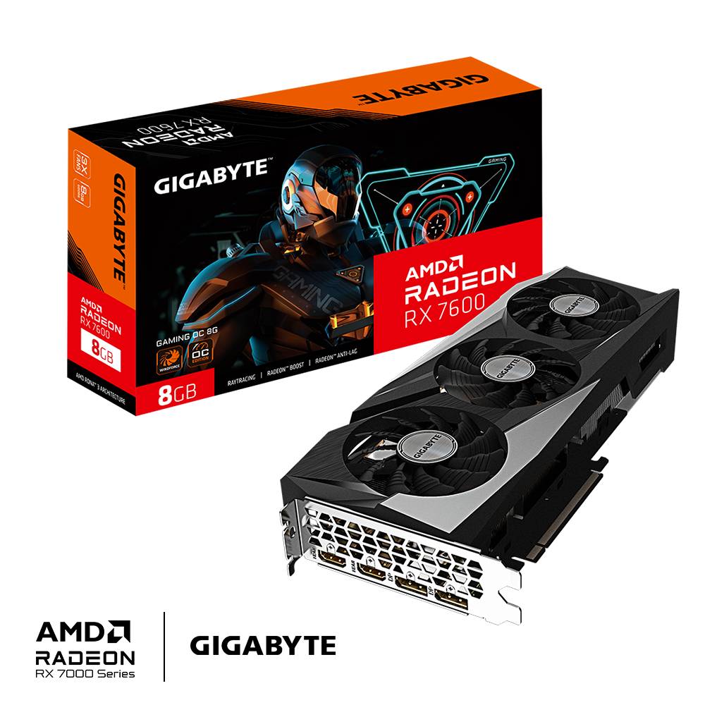 Tarjeta de Video GIGABYTE GV-R76GAMING OC8GD