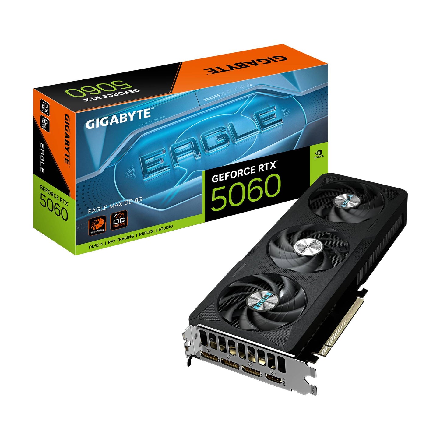 Tarjetas de Video GIGABYTE GV-N5060 EAGLEMAX OC-8GB