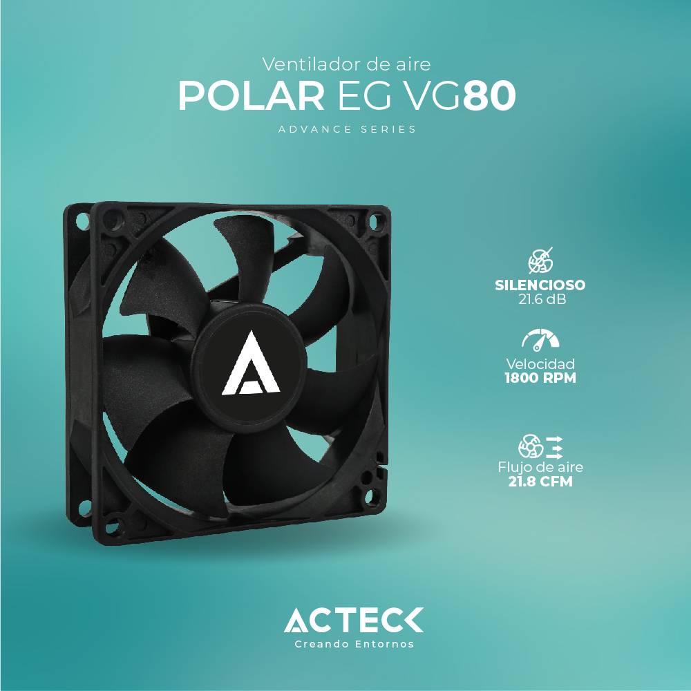 Ventilador ACTECK VG80