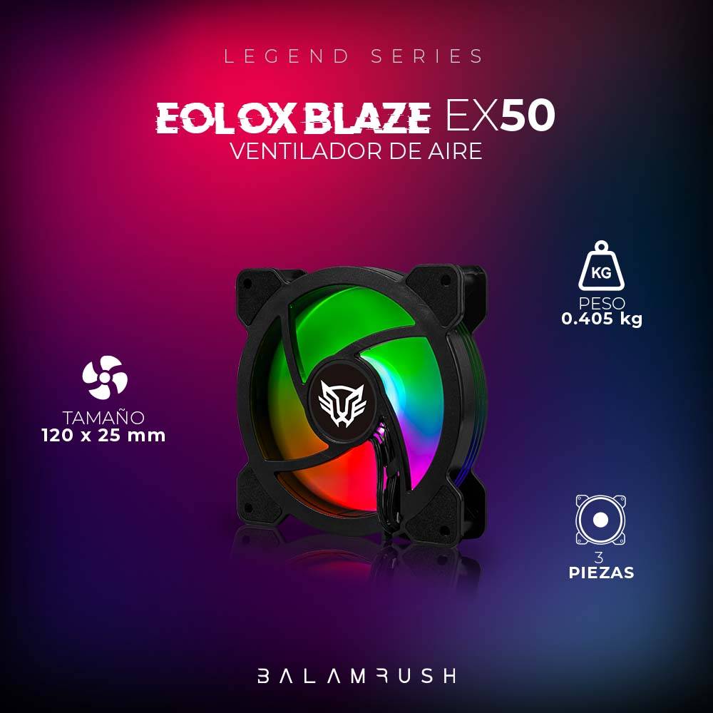 Ventilador Balam Rush EX50