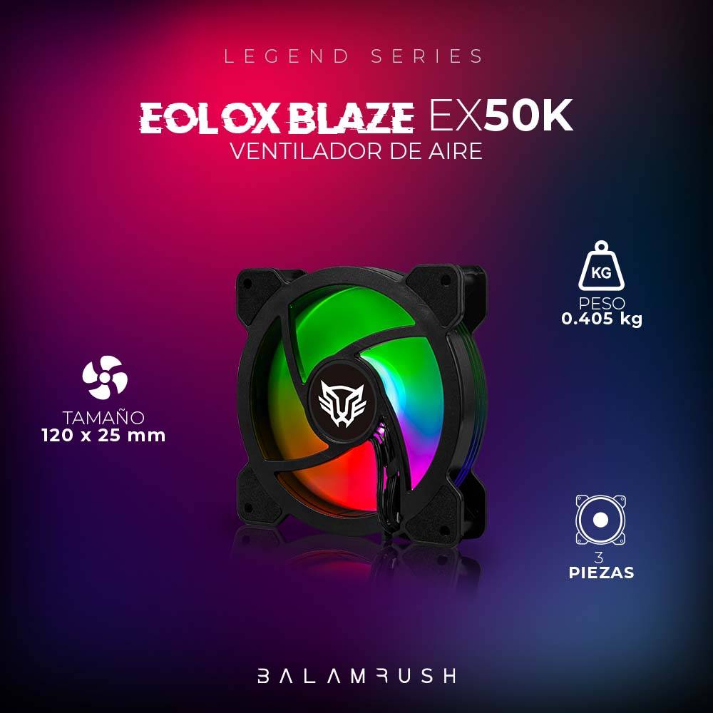 Ventilador Balam Rush EX50K