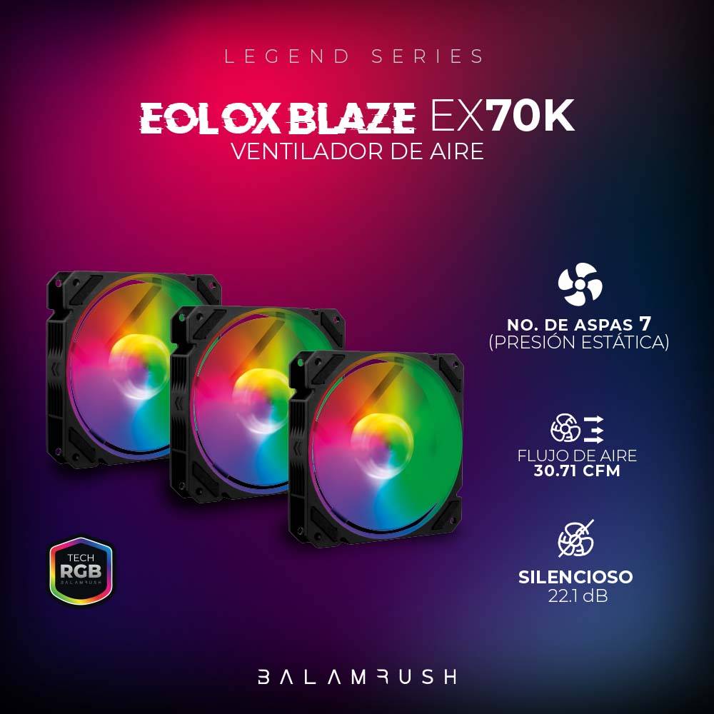 Ventilador Balam Rush EX70K