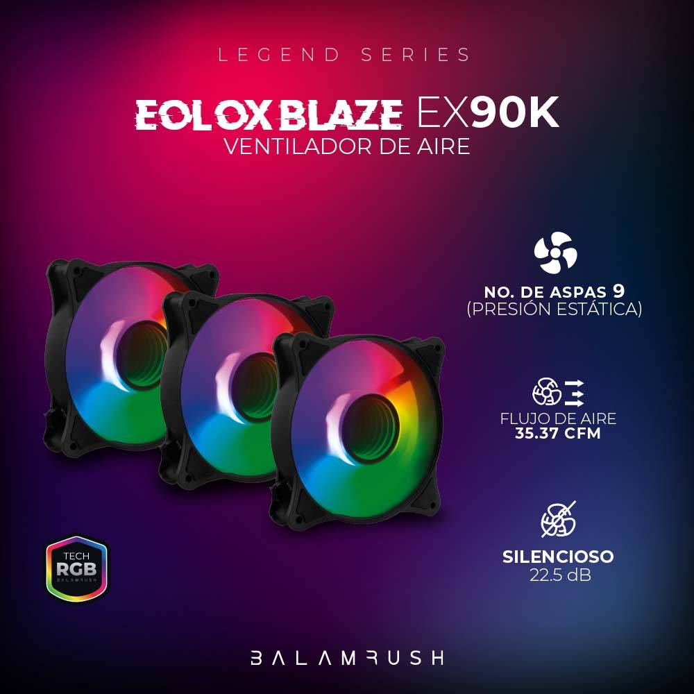 Ventilador Balam Rush EX90K