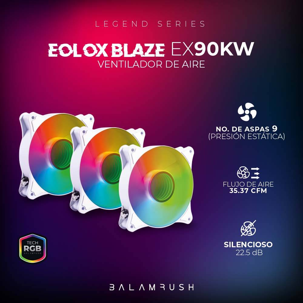 Ventiladores Balam Rush EX90KW