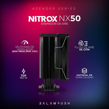 Disipador Balam Rush NX50