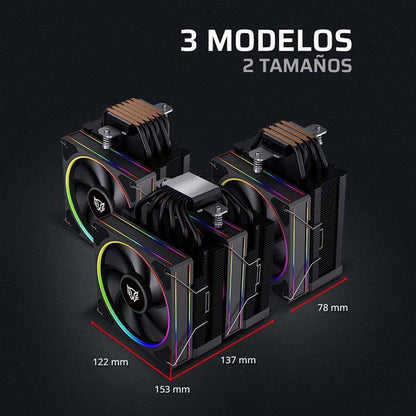Enfriamiento y Ventilación Balam Rush HEX70