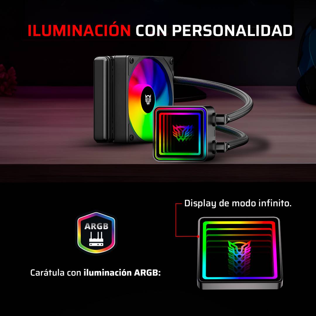 Enfriamiento y Ventilación Balam Rush CRYO PRISM 120 BLACK