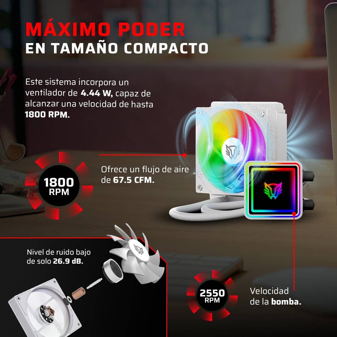 Enfriamiento y Ventilación Balam Rush BR-944038