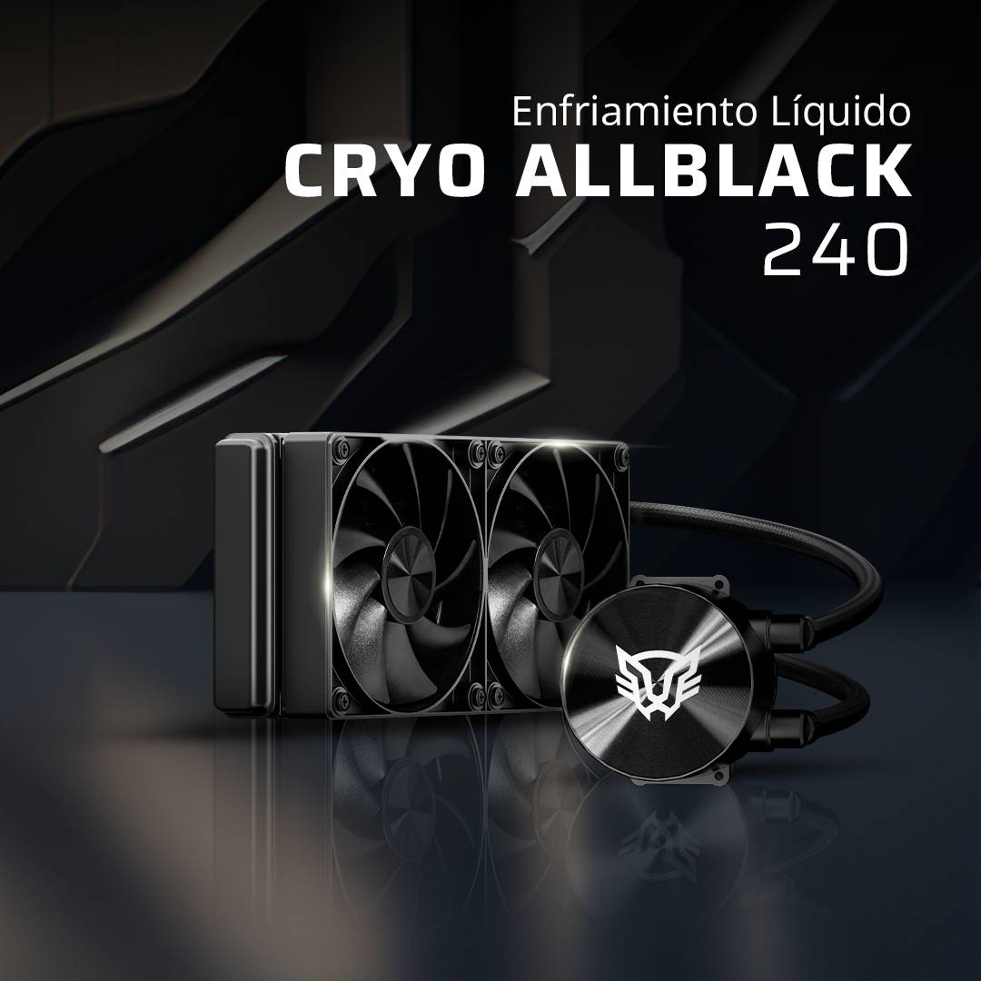 Enfriamiento y Ventilación Balam Rush CRYO ALLBLACK  240