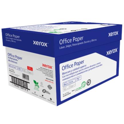 Papel Cortado Xerox Office Paper Carta Azul 75Grs 97% Blancura Caja C/5000 hojas