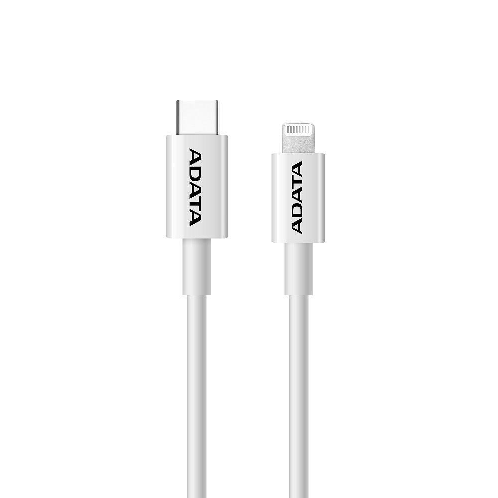 Cable USB-C a Lightning ADATA AMFICPL-1M-CWH