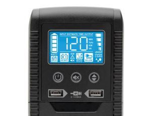 UPS Interactivo con USB 1000VA/600W, 120V 50H TRIPP-LITE ECO1000LCD