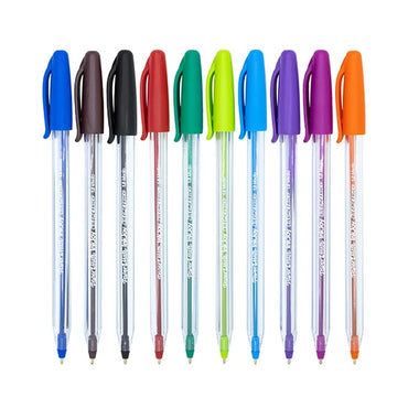 Bolígrafo Permanente Kilometrico 1.0mm Colores Surtidos C/10