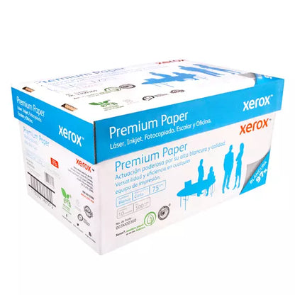 Papel Cortado Xerox Premium Azul Carta 97% Blancura 75Grs Caja C/5000 hojas